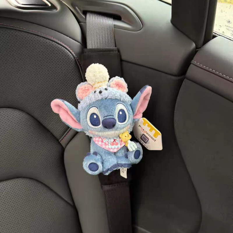 本物のストーミー・ビースト スティーバンカーインテリア かわいい人形 車の肩パッド 安全ベルト装飾 ギフト|undefined