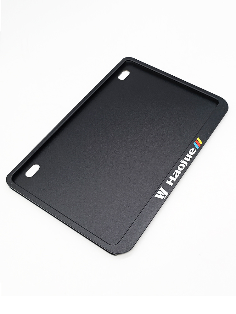 Nömrə qabı, Honda Motorcycle License Plate - haojue-magnesium-alloy-side-entry-pure-black