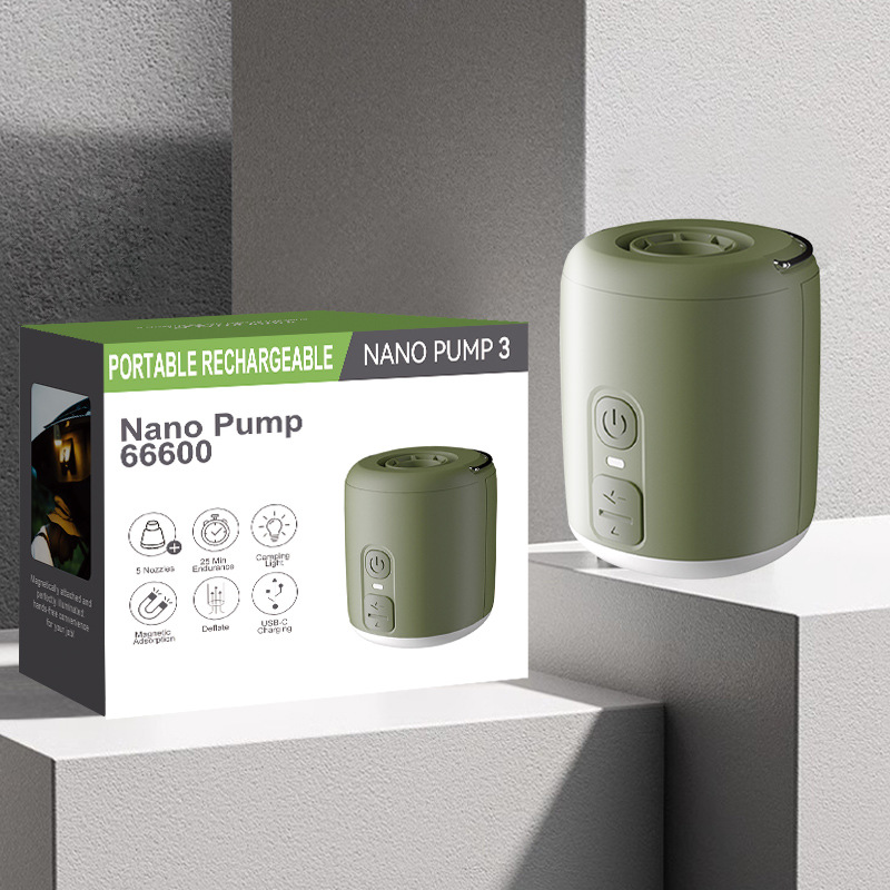 ミニ電動ポンプ、超長時間稼働、電動ポンプ、インフレータブルマットレス用ポンプ、充填・吸引用ポンプ、屋外用ワイヤレス空気入れポンプ