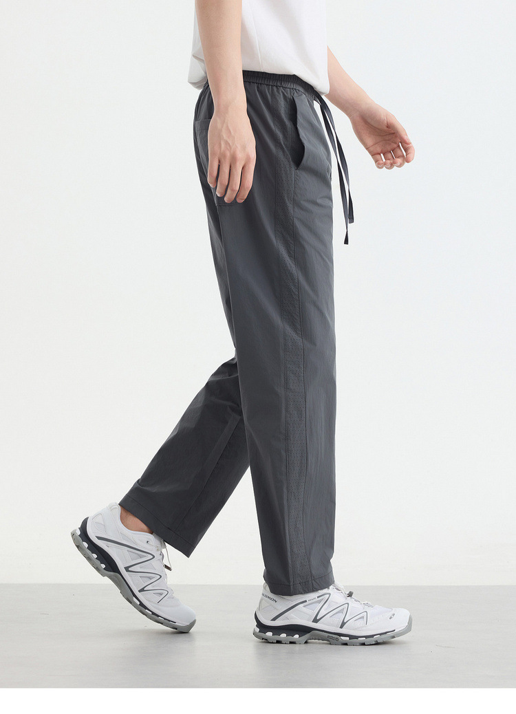 Quần kaki nam ống đứng cạp chun mỏng nhẹ phong cách công sở — đen chi tiết 20