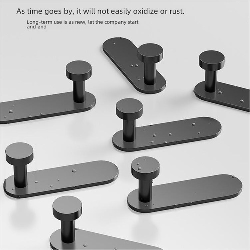 Hook with strong adhesive for bathroom towels, suitable for attaching to walls in toilets or bathrooms, without the need for holes.