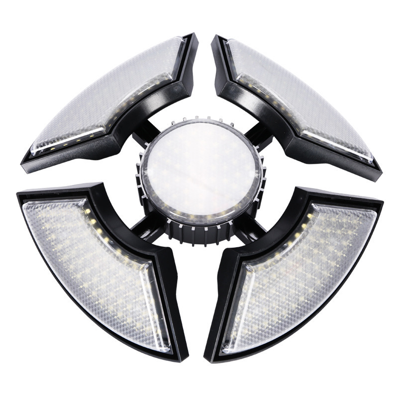 lámpara plegable LED lámpara de deformación superbrillante lámpara de deformación de diamante negro lámpara de deformación de taller lámpara de minería lámpara de garaje