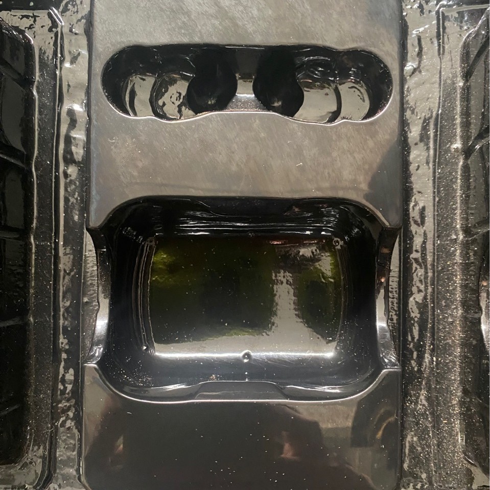 吸塑内托黑色pet吸塑M10内托pvc耳机数据线厂家直供