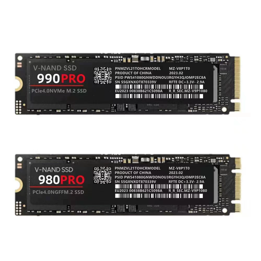 Cross -border NVMe/NGFF протокол твердотельный диск 990prom.2 расширение обновление 4TB/2TB/1TB высокая скорость