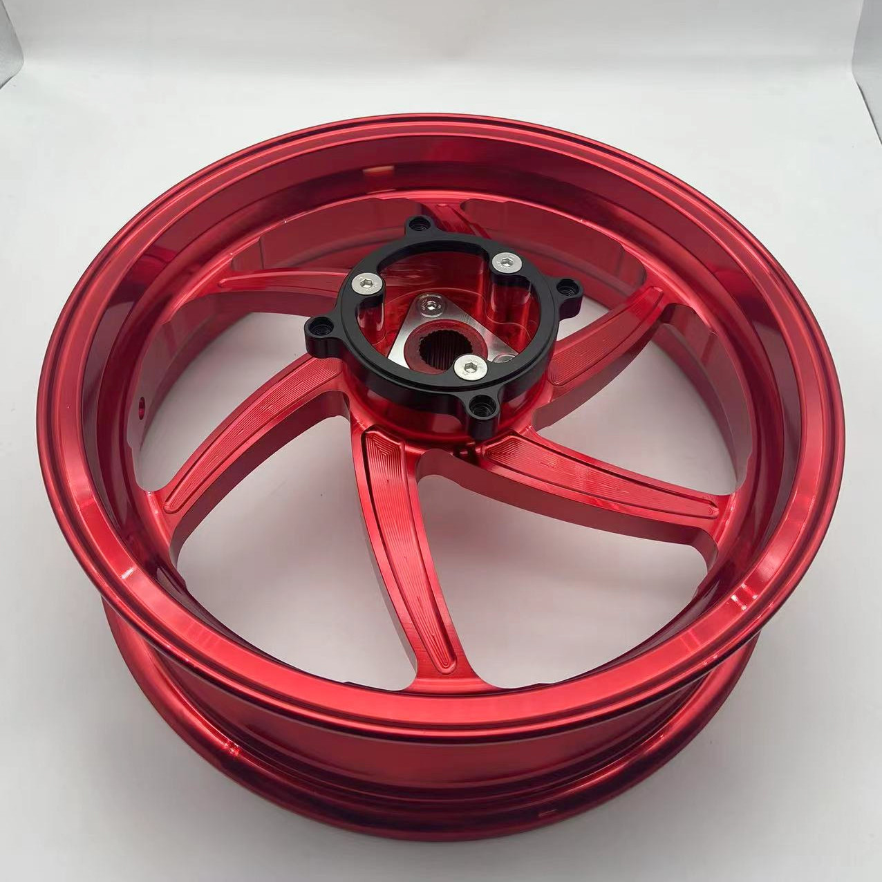 Suitable for Yamaha Xmax300 Front and Rear Cast Wheels Aluminum Alloy Lightweight Cnc Modified Wheels and Rims Modified Only