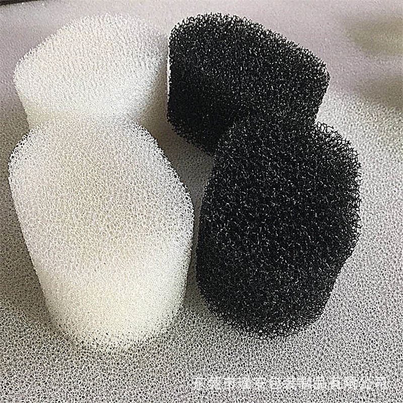 工厂批发白色过滤棉清洗杯子茶具防丝瓜网状蜂窝清洁海绵去污吸油