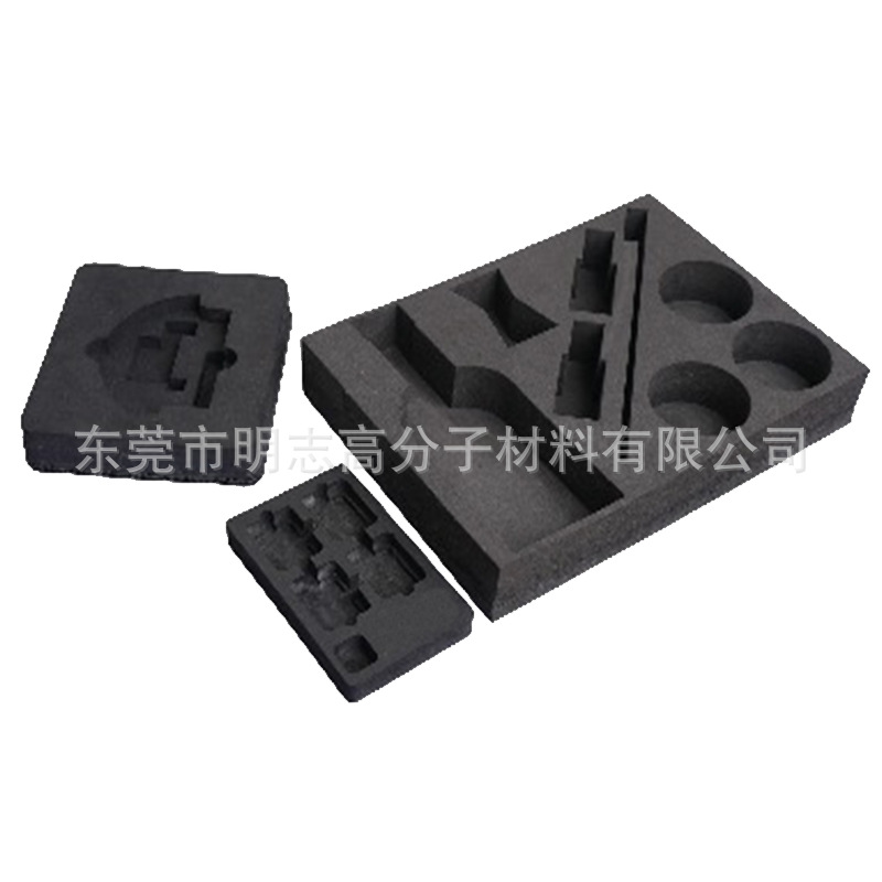 灯透镜海绵包装盒 透镜高密度EVA内衬内托 PLC芯片镜片EVA托盘