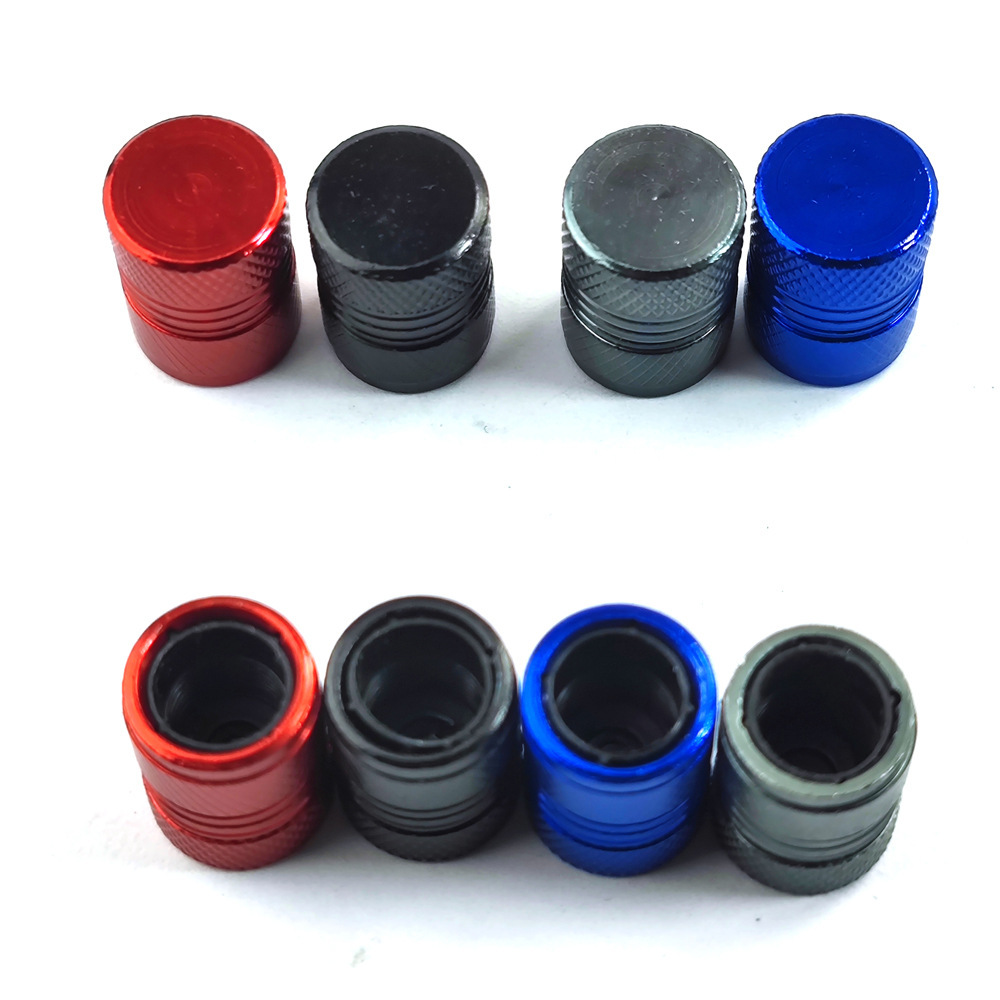 Car Tire Aluminum Alloy Color American Valve Cap With Built-in Plastic Protection Car Dust Cap Valve Cover