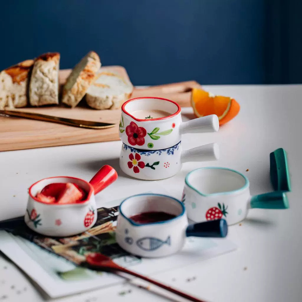 Ceramic small saucer coffee with milk seasoning dish seasoning sauce…