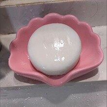 卡通贝壳肥皂盒可沥水皂碟卫生间家用轻奢可爱创意浴室香皂置物架