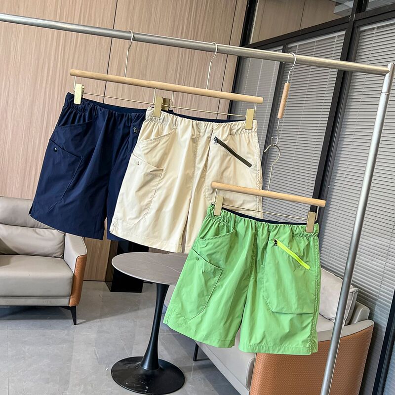 Designer Series Summer Women's Mountain Style Lightweight Breathable Multi-Pocket Loose Quick-Drying Micro-Elastic Cargo Shorts