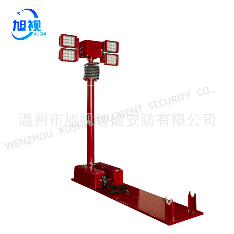 车载升降照明灯LED 安防灯折叠工作灯智能灯泛光灯聚光灯安防设备