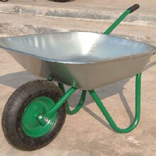 独轮手推车铁斗 农用田园工地搬运车 载重加厚独轮车现货供应