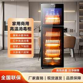 新款消毒碗柜商用双门立式大容量餐饮饭店食堂餐具碗筷家用消毒柜