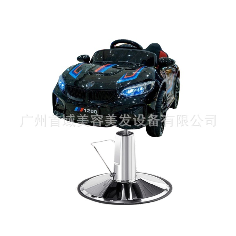 Silla de peluquería transfronteriza para niños silla de cabello giratoria silla de elevación salón de peluquería multifuncional asiento de automóvil de dibujos animados al por mayor image 74