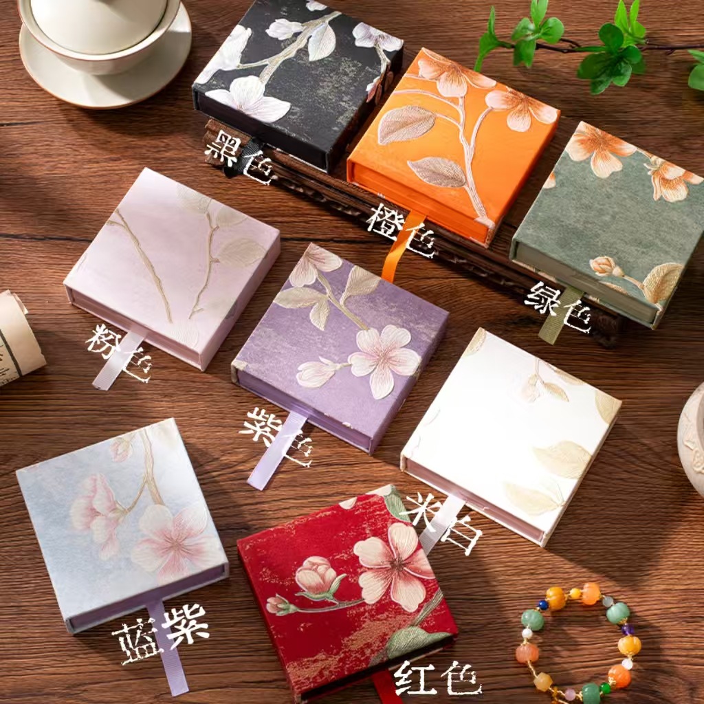 Caja de embalaje de pulseras de película PE collar caja de joyería antioxidación caja de suspensión broche pulsera bolsa caja de regalo