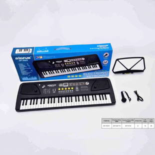 Manufacturer Wholesale Bigfun 61-Key Kidsren's Digital Keyboard with Microphone Piano Educational Toys Kidsren's Gifts