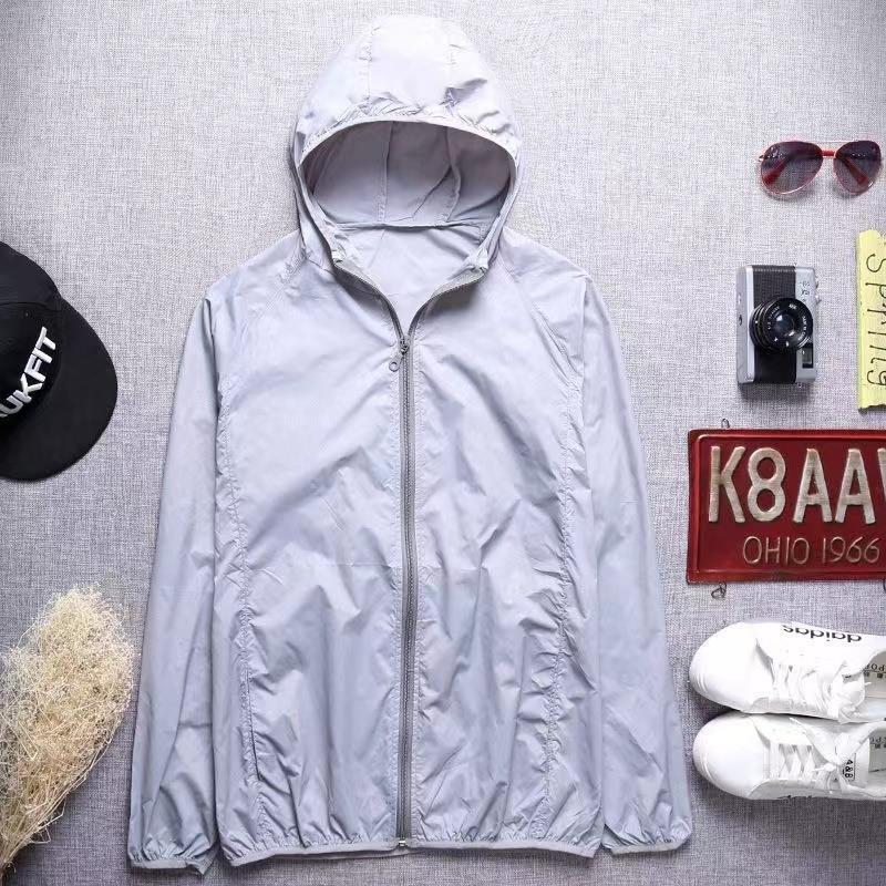 Ropa de protección solar para hombres 2023 nueva ropa de seda de hielo al aire libre de verano transpirable