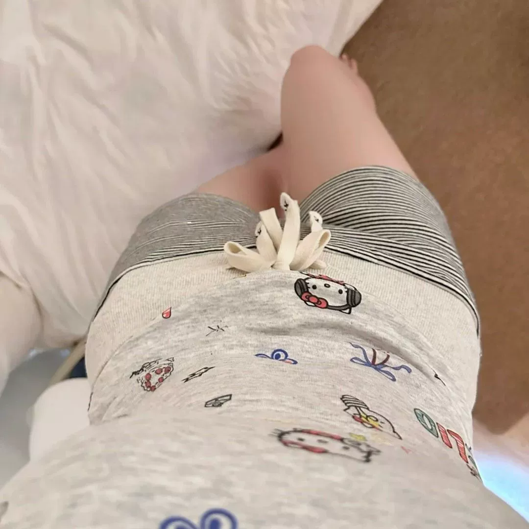 Hello Kitty, милый летний пижамный комплект: футболка и шорты, эффект приподнятия