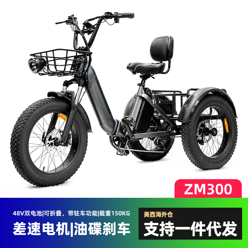 electric three-wheeled bike