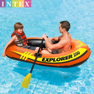 INTEX thickened PVC Explorer assault boat kayak lifeboat inflatable boat fishing boat rubber boat drifting boat