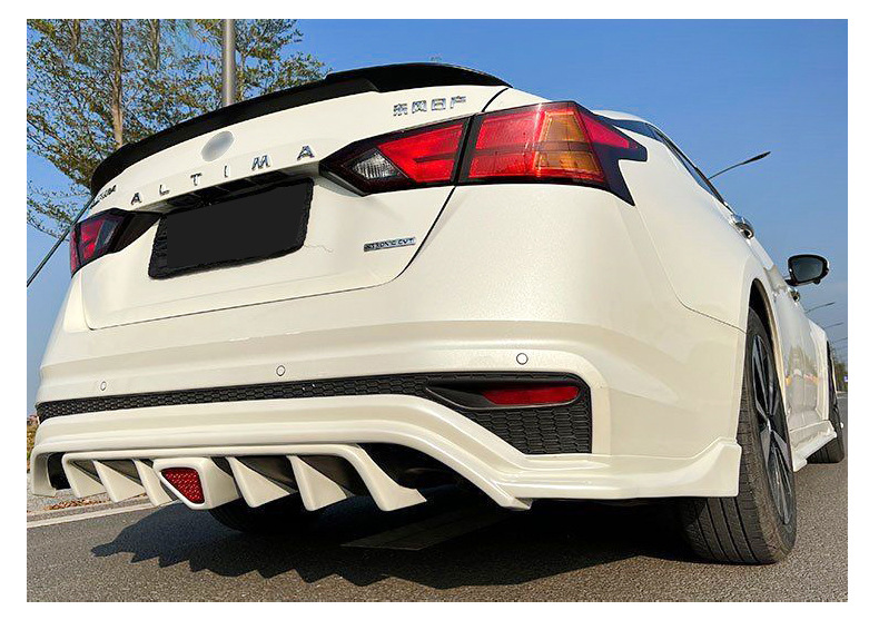 Suitable for 19-22 Nissan Teana Exterior Modification Sports Size Surround Front Lip Side Skirt Rear Wing Rear Lip
