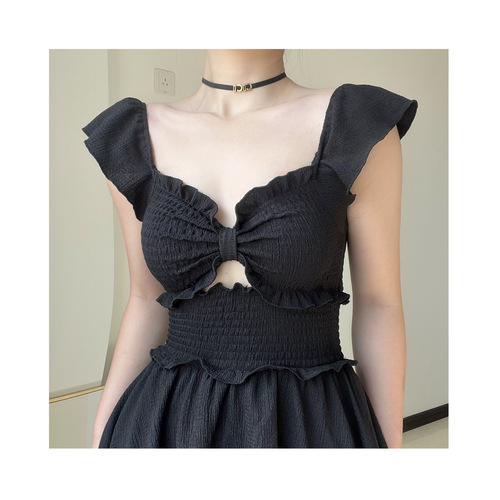 2024 New Swimsuit One-piece Belly Covering Slimming Student Sunscreen Skirt Style Conservative Fashion Swimsuit Women Ins Hot Spring