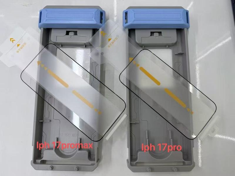 适用苹果iphone17promax钢化膜17pro滚轮无尘舱热弯全胶AR玻璃膜|undefined