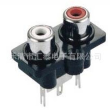 车载插座 音视频RCA-207  AV端子莲花插座AV2-8.4-7B