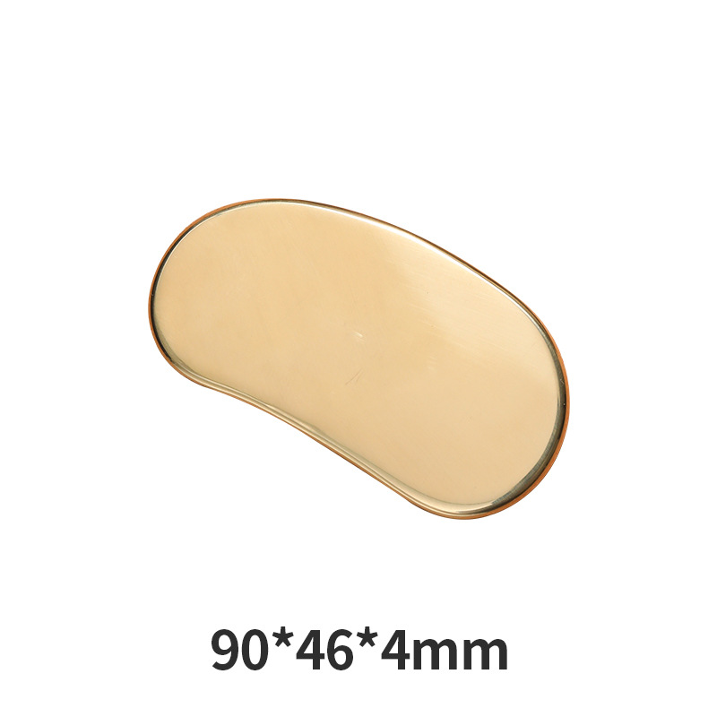 13 placas de latón antibacterianas de cuchillo de hombro y cuello todo el cuerpo de cuchillo