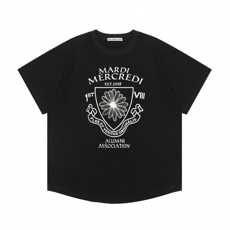 【カウンター品質】韓国マルディトレンドブランド半袖Tシャツリトルデイジードーマンプリントラウンドネックピュアコットンクロスボーダー|undefined