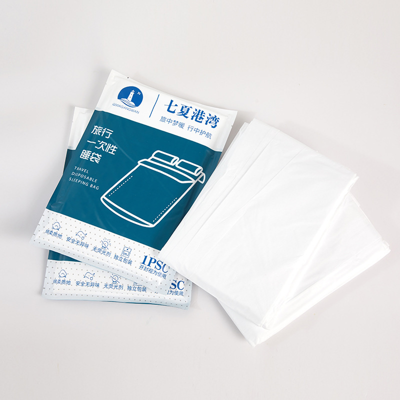 Saco de dormir desechable transfronterizo estrictamente seleccionado cubierta de la sábana de viaje cubierta del edredón tren Hotel cama de dormir sucio solo saco de dormir