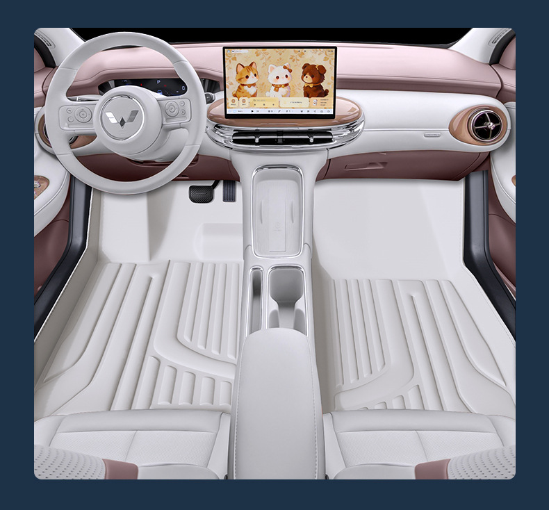 Special hot-pressed floor mats for the Wuling Bingo Pro model, waterproof and dustproof car interior accessories, Bingo Pro floor mats