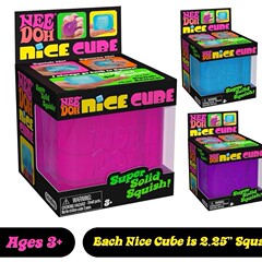 Schylling Needoh Nice Cube-感官玩具 解压捏捏玩具 方块捏捏乐