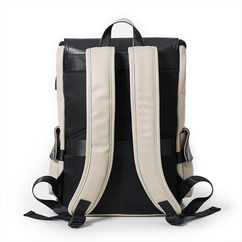 Men's Fashion Backpack Trendy Leisure Travel School Bag For Young Students Computer Pack_voghion.com