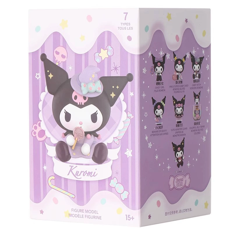 Оригинальные японские милые фигурки Sanrio серии Strawberry Manor в слепых коробках, модная игрушка-украшение, фигурка для женщин