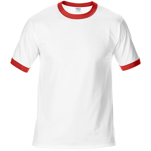 [Xuan Ke] 180g GILDAN GILDAN 76600 Cotton Contrast Color Crewneck T-shirt Short Sleeve Advertising T-shirt