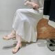 in stock and fast delivery! Grape Mom Same Shoes French Sweet Bow All-match Thick Heel Open Toe Roman Sandals for Women