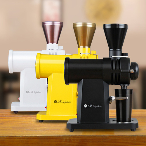 GJU8 wholesale complete version of small Fuji steel gun ghost tooth hand brewing single product coffee bean grinder commercial electric grinder