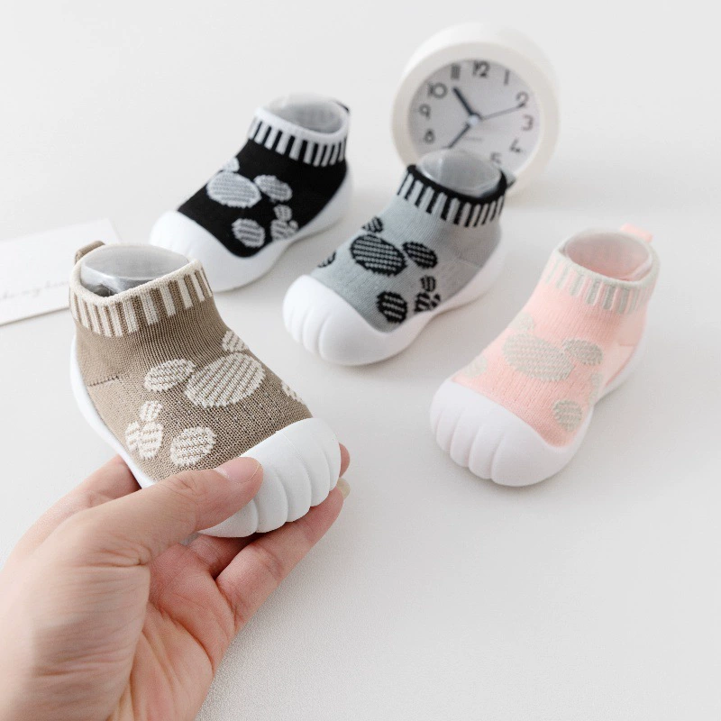 Детская ходунка Детская обувь Мягкая подошва нескользящая 0-3 лет весна и осень для детей мужского и женского пола