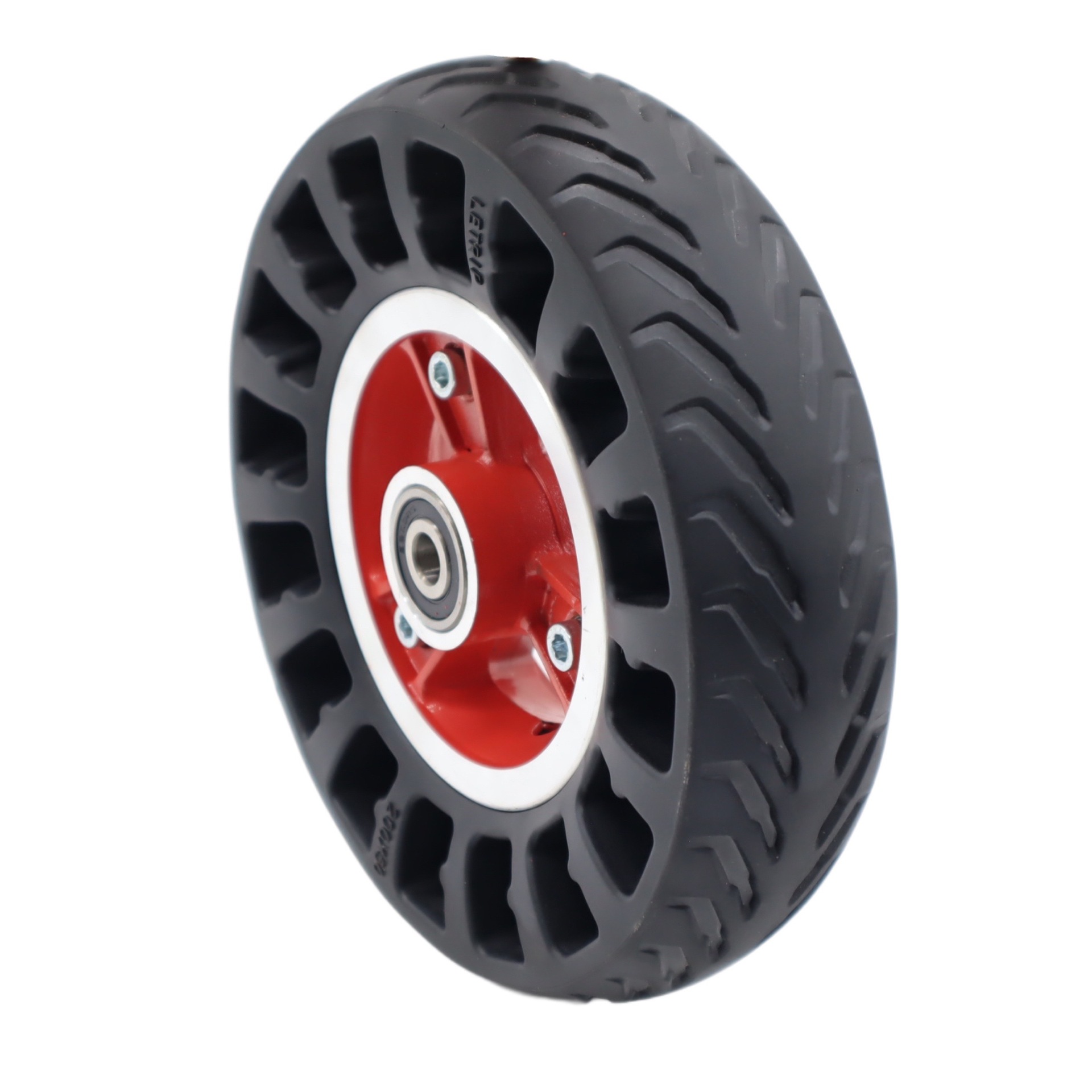 200*50前轮蜂窝实心轮胎整轮 8寸小海豚电动滑板车前轮免充气轮胎