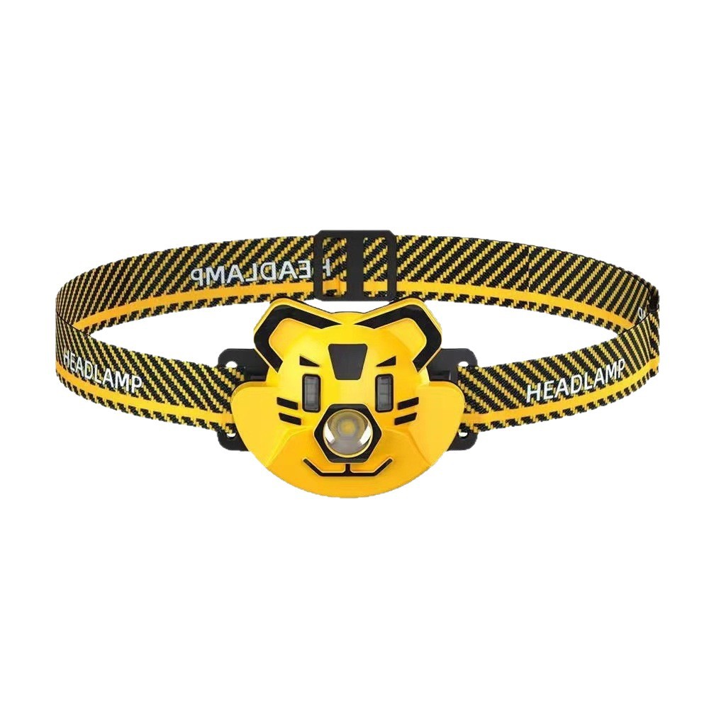 Transfronterizo nuevo faro creativo pequeño Tigre faro al aire libre fuerte luz de iluminación linterna recargable portátil al por mayor image 7