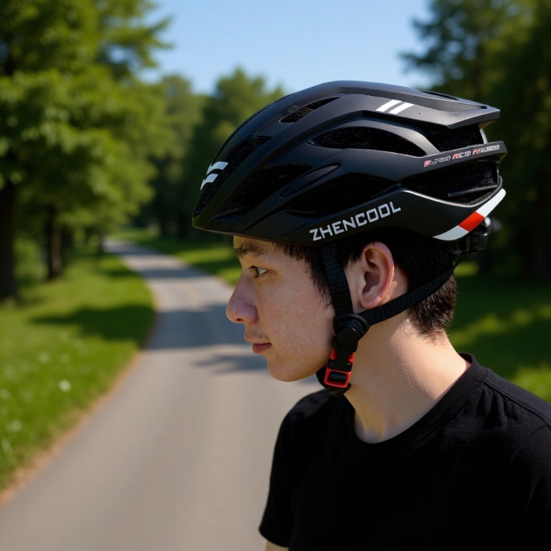 One-Piece Molded Helmet for Adult Sports Cycling, Outdoor Leisure, Ventilated Road Bike Equipment, Sports Protection