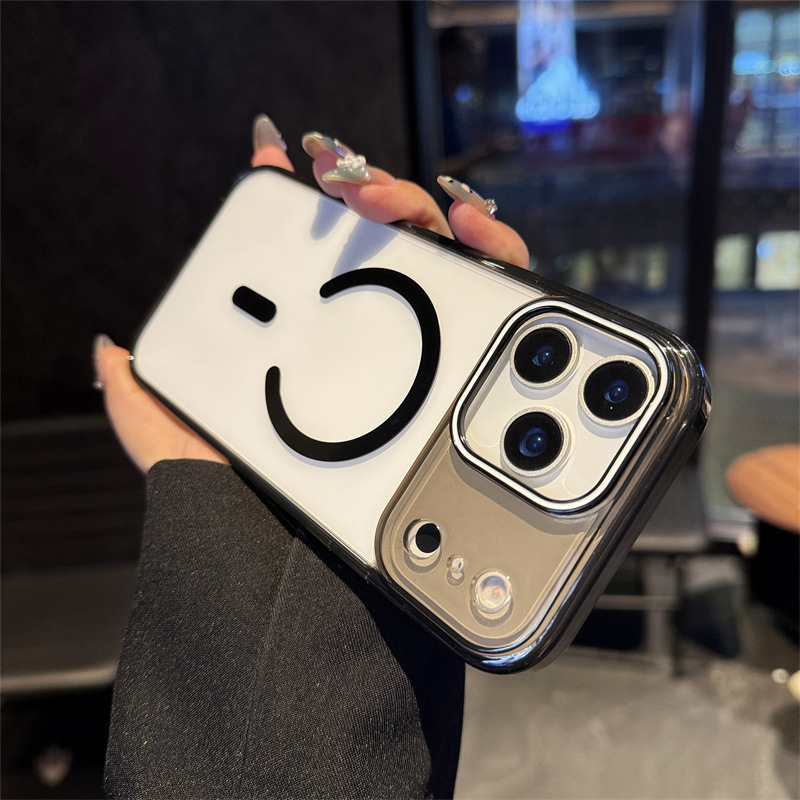 超薄冰透磁吸适用iPhone17PROMAX手机壳亚克力硬壳苹果17保护套16|undefined