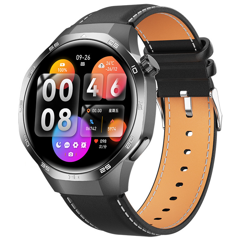 Nuevo Watch5 Max reloj inteligente Bluetooth llamada frecuencia cardíaca pedómetro de oxígeno para hombres reloj de 1,53 pulgadas