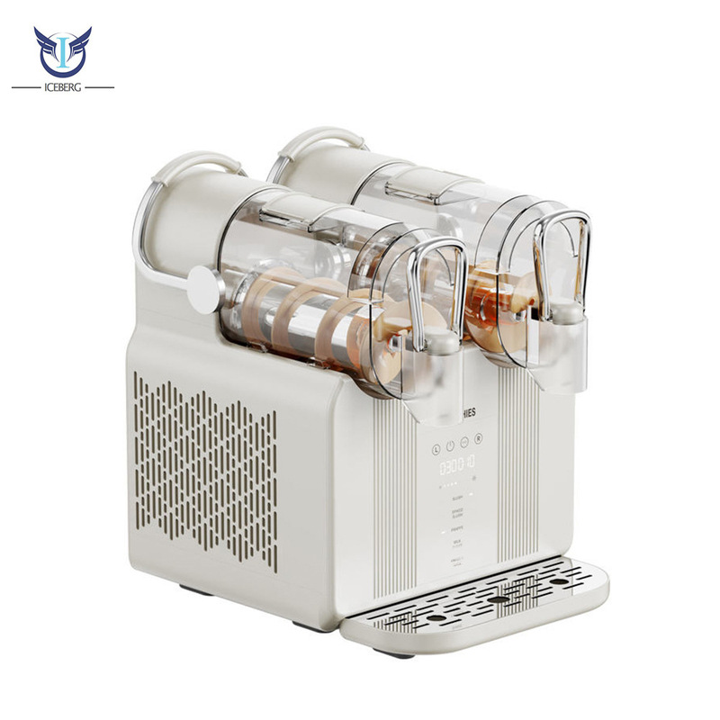 Supply of Convenient Small Snow-Melting Machines, Household Smoothie Machines, Touch-Screen Cold Drink Slush Machines, Desktop Ice Cream Milkshake Slush Machines