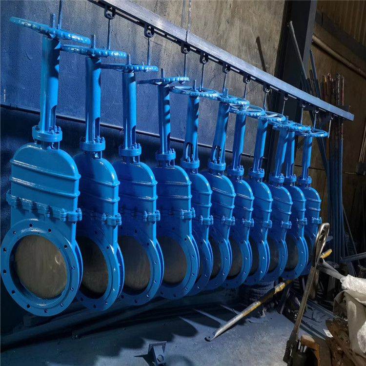 刀型暗杆闸阀 DMZ73X-16C DMZ73F-16C 污水 雨水 浆液刀型闸阀