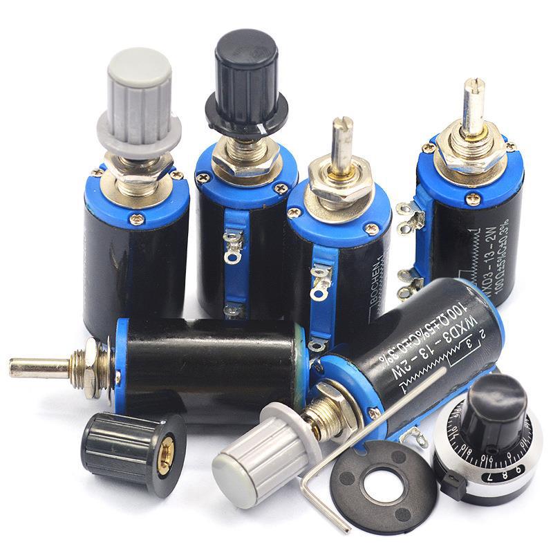 WXD3-13-2W 330R多圈线绕电位器 精密电位器330R可调滑动变阻器