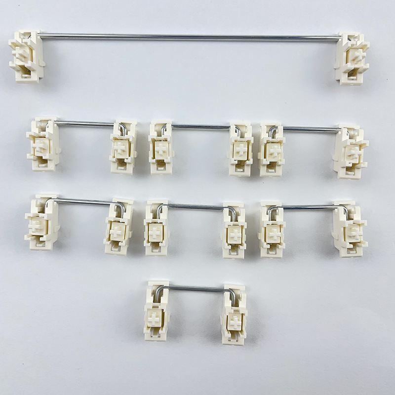 Factory supply ice cream satellite shaft customized mechanical keyboard steel plate satellite shaft mechanical DIY manual accessories