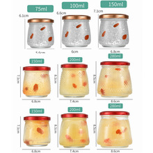 布丁鲜炖燕窝分装瓶子 花胶奶冻玻璃瓶密封罐小空瓶耐高温批发